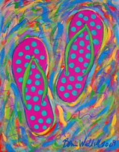 Flip Flops 235x300 Running On The Beach 